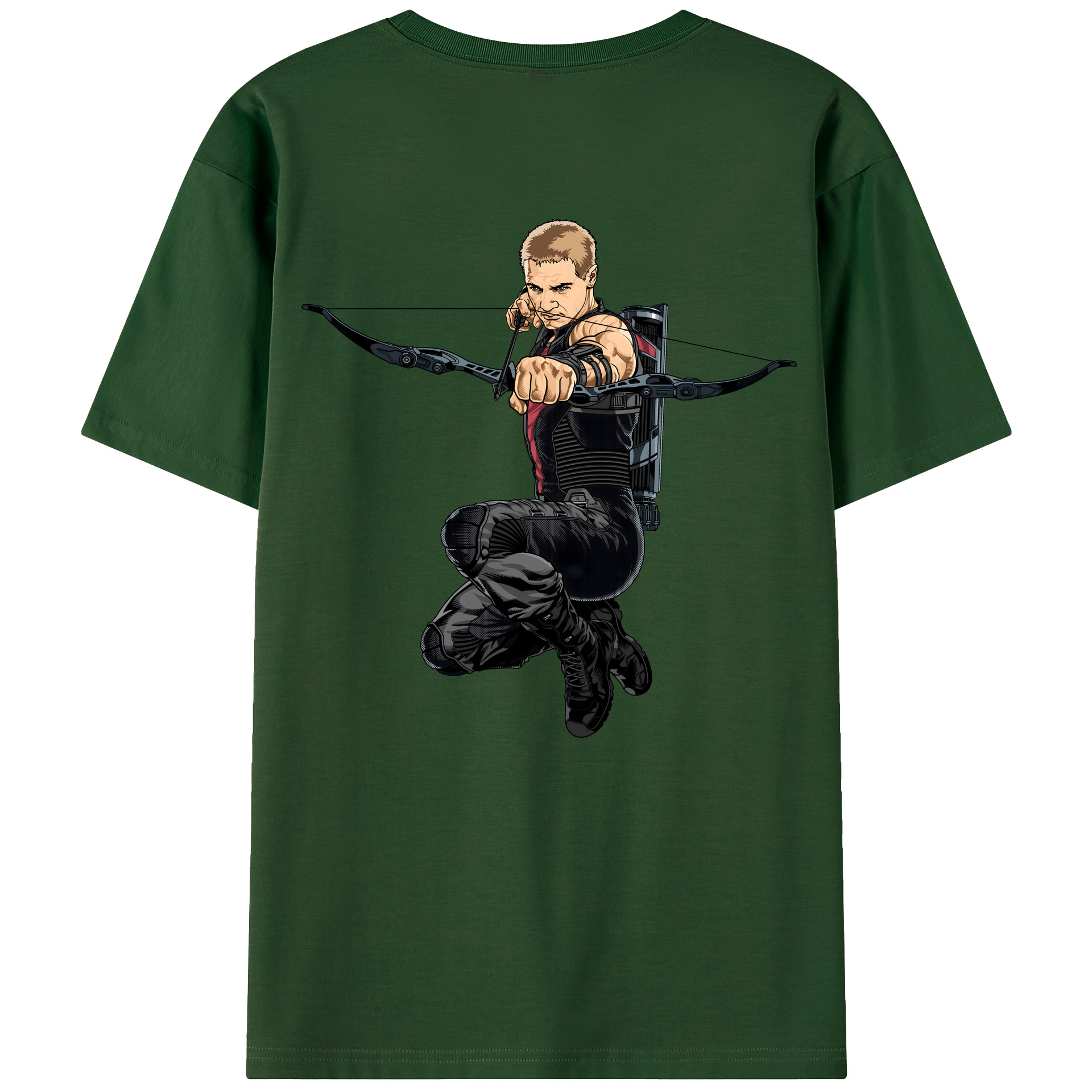 （画像用） アベンジャーズ The Avengers 綿100％半袖Tシャツ（背面プリント）